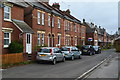 Houses in Old Road, Wimborne Minster