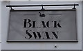 SE5935 : Sign for the Black Swan, Wistow by JThomas