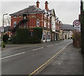 SO4593 : Start of the 20 zone, Shrewsbury Road, Church Stretton by Jaggery