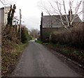 Minor road towards the A40, Llanwenarth