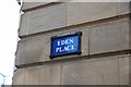 Eden Place street name sign, Birmingham