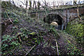 Landslip and Bridge, Keele Park Station