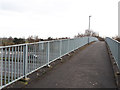 SP2662 : Cycle bridge over the M40 at Longbridge by Stephen Craven
