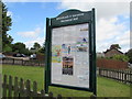 Whitchurch & Ganarew Memorial Hall information board