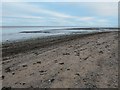NX9959 : Carsethorn beach, 90 minutes before low tide by Christine Johnstone