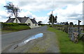 Penrhos house and lane at Gors Fawr