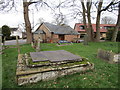 The churchyard, Thorpe Arnold