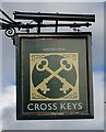 Sign for the Cross Keys, Dringhouses, York