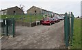 Road into Waun Rhydd OAP Complex, Gelligaer