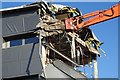 Demolition work on former Qinetiq site - 12 February