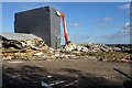 Demolition work on former Qinetiq site - 12 February