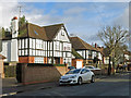 Mock Tudorbethan houses in Cassiobury Park Avenue