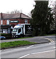 ST3091 : Greene King lorry, Malpas, Newport by Jaggery