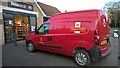 TF1505 : Royal Mail van outside Glinton Post Office by Paul Bryan