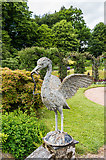 SS6140 : Heron statue by Ian Capper