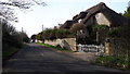 View along Brookpit Lane