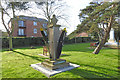 Memorial to the crew of Halifax VII, RG475, QO-L