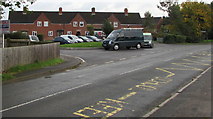 SO7708 : Junction of School Lane and Holbury Close, Whitminster by Jaggery
