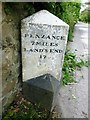 Old Milestone by the B3301, west of Hayle