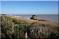 Sea defence works at Kingsdown