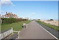 Saxon Shore Way at  Walmer