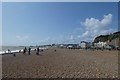 TQ8209 : Looking along Pelham Beach by DS Pugh