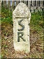 Old Milestone by the former A30, at Chiverton Cross, Three Burrows