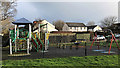 Play area and houses at the north end of Henfield