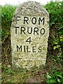 Old Milestone by the B3284, near Hillview Farm