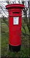 Victorian postbox on Tong Lane, Tong