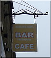 Sign for the Bowling Hotel, Bradford