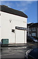 Dark green cabinet, Prospect Street, Crindau, Newport