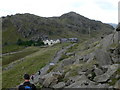 Pen-y-Pass Youth Hostel ahead