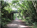 Former Railway Bridge now over The Derwent Walk