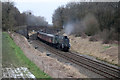 SO9045 : Railway near Croome Park by Chris Allen