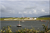 G6339 : View to houses on Oyster Island from Rosses Point by Colin Park