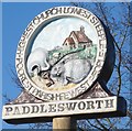 Paddlesworth village sign