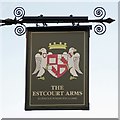 Sign for The Estcourt Arms, Woodford Road / St. John