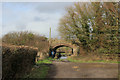 ST9341 : Wessex Ridgeway approaching a Railway Bridge by Chris Heaton