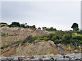 Cliff slip, Fairlight Cove