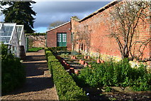 SU7283 : Walled kitchen garden at Greys Court by David Martin