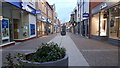 Pedestrian shopping street at The Orchard Centre