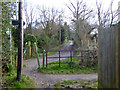 Footpath towards Blackwell Farm Road, East Grinstead