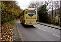 Williams Coaches coach on the B4601, Brecon