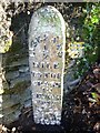 Old Milepost by the A390 in Liskeard