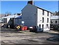 Snowy roofs, Broad Street, Blaenavon