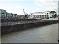 ST1874 : The former Mount Stuart Graving Docks, Cardiff  by Chris Allen