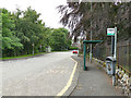 Bus stops on Abbotsford Road, Darnick