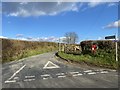 SN3924 : Road junction by Alan Hughes