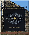 Sign for the Golden Fleece, Birkenshaw